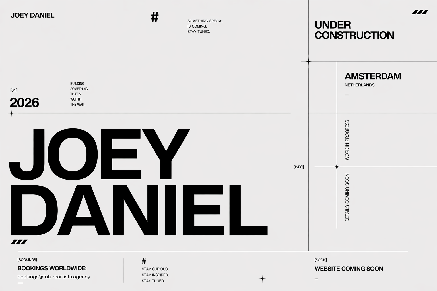 Joey Daniel Under Construction